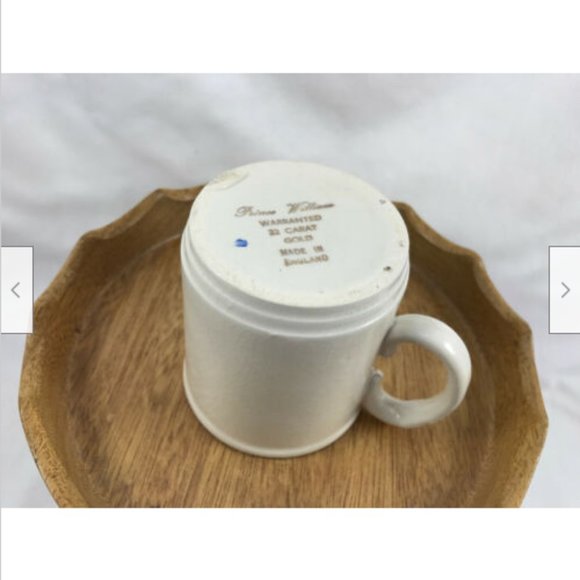 Gardener's Prayer Prince William Ware England Gold Trim Coffee Mug - Picture 4 of 8